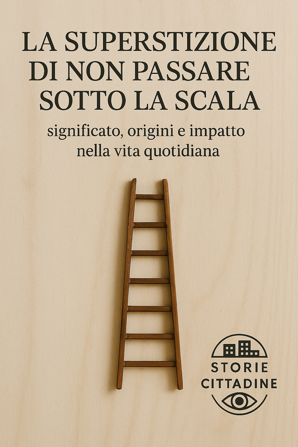 Copertina Superstizione di non passare sotto la scala: significato, origini e impatto nella vita quotidiana