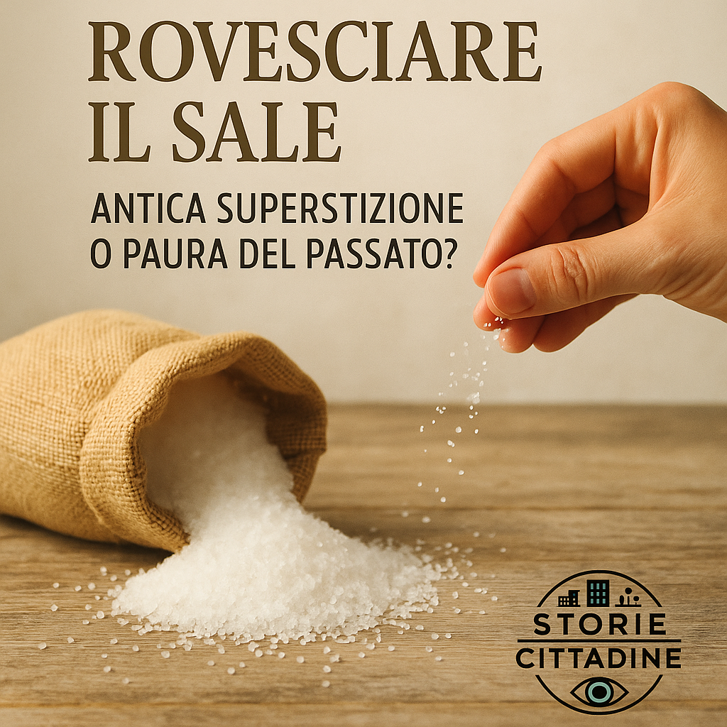 Versare il sale porta sfortuna