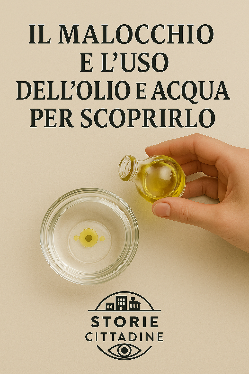 Il malocchio e l'uso dell'olio e acqua per scoprirlo