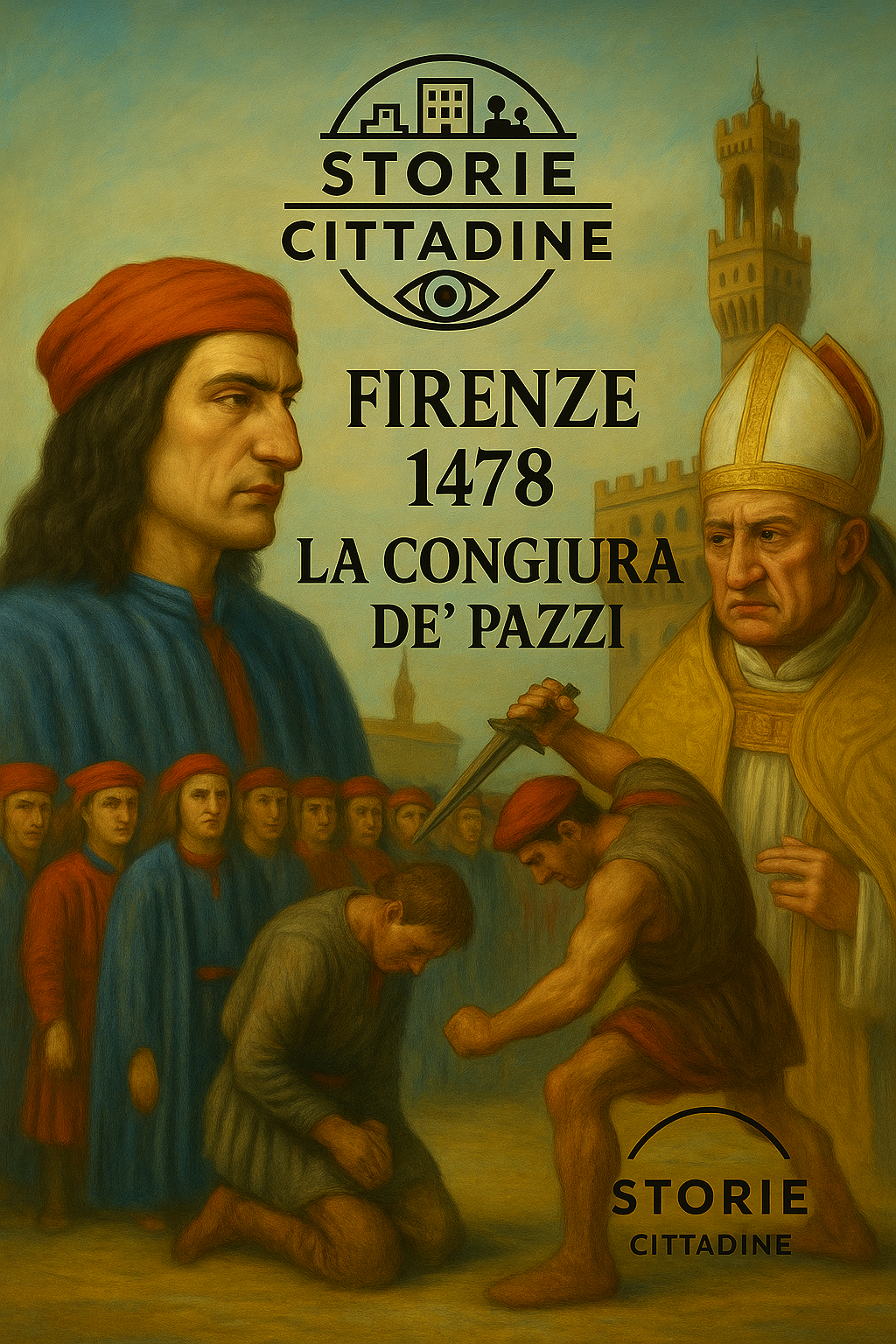 Cover di La Congiura de' Pazzi: sangue in Duomo nella Firenze del Magnifico