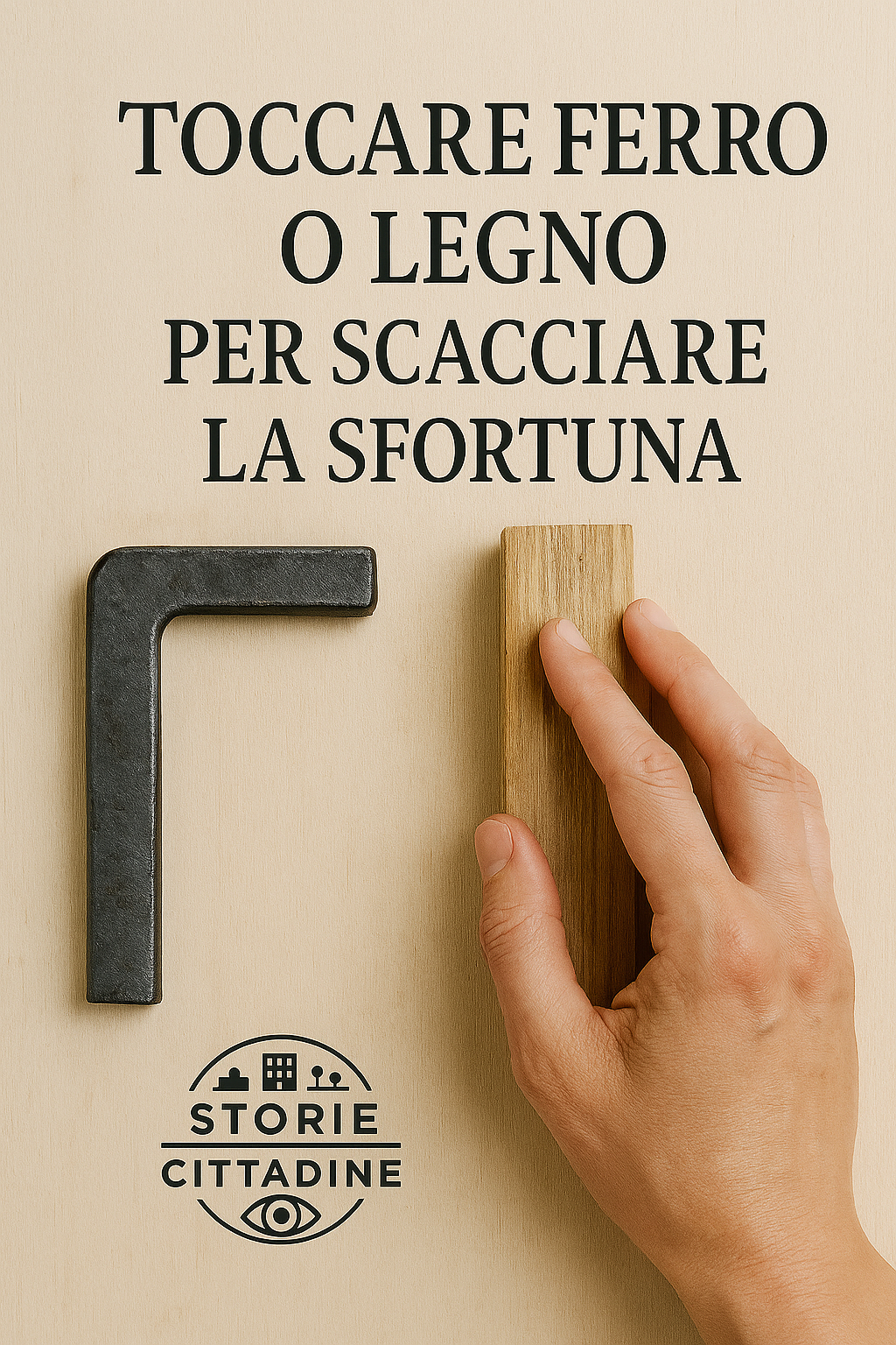Toccare ferro o legno per scacciare la sfortuna